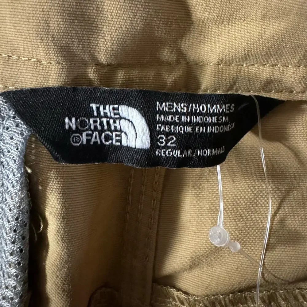 NWT The North Face Indian Ridge Men’s Short In Moab Khaki Gorpcore Hiking Sz 32
